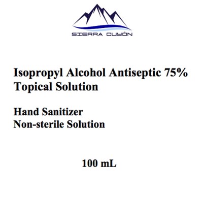 Logo Hand Sanitizer 100mL.jpg Hand Sanitizer 100mL Label - Logo Hand Sanitizer 100mL